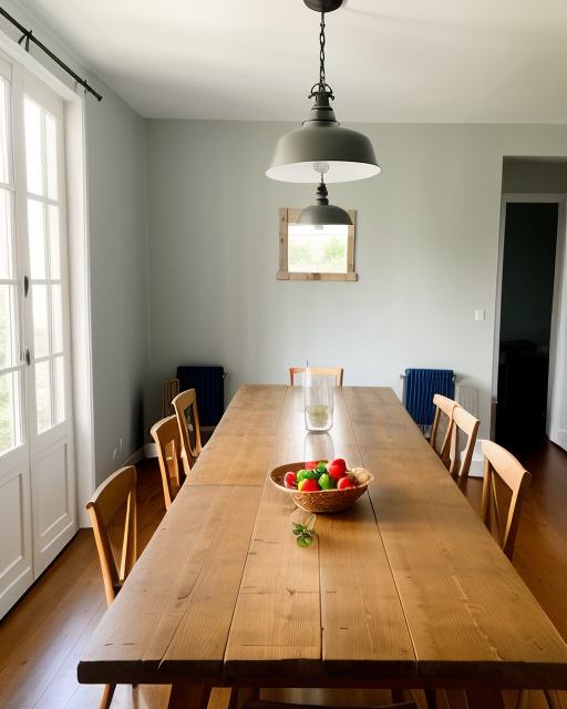A French Country Style Dining Table